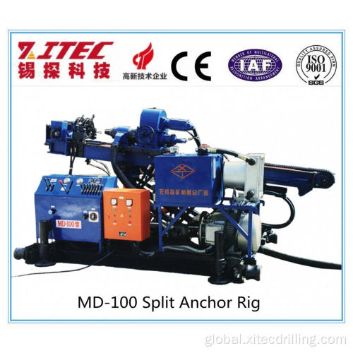 Rotary Anchor Drilling Machine MD-100A mounted anchor drilling rig Factory